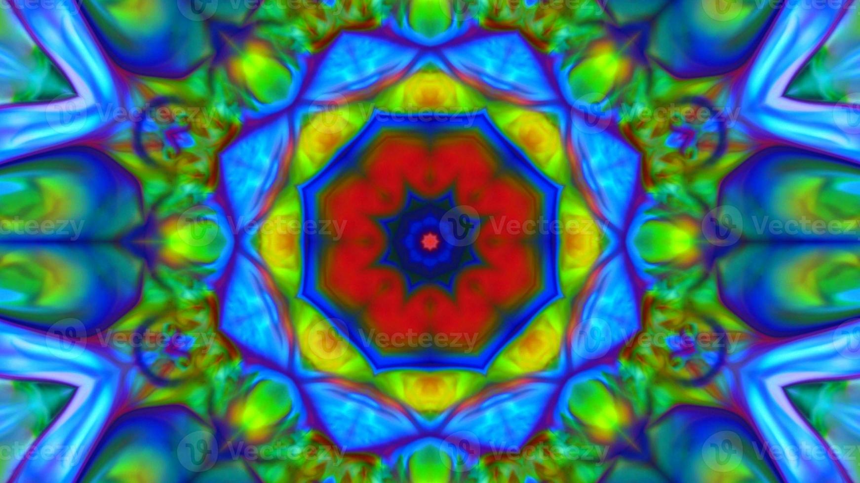 Abstract Colorful Pattern Kaleidoscope Texture photo