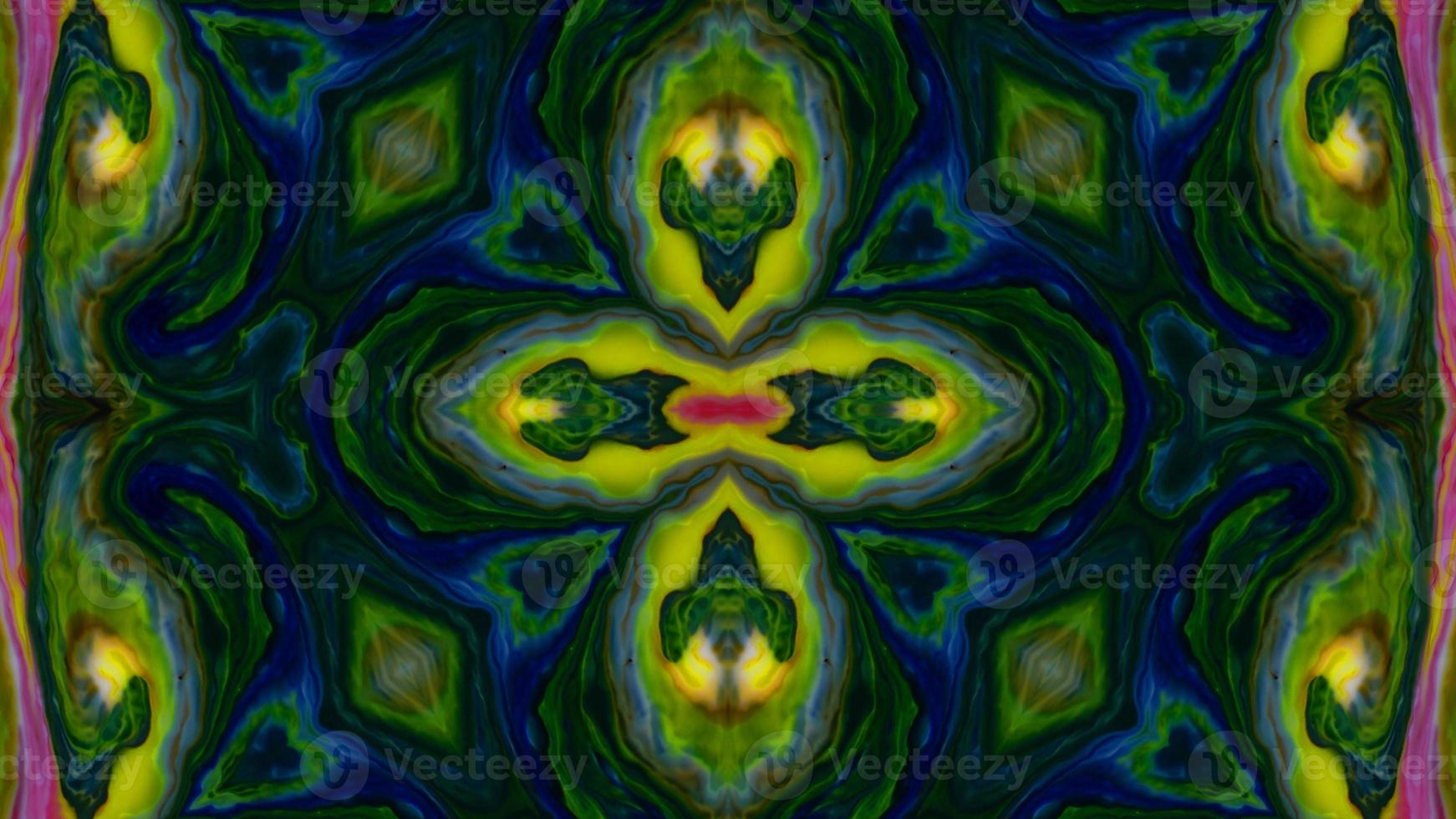 Kaleidoscope Backgrounds Colorful Paint photo