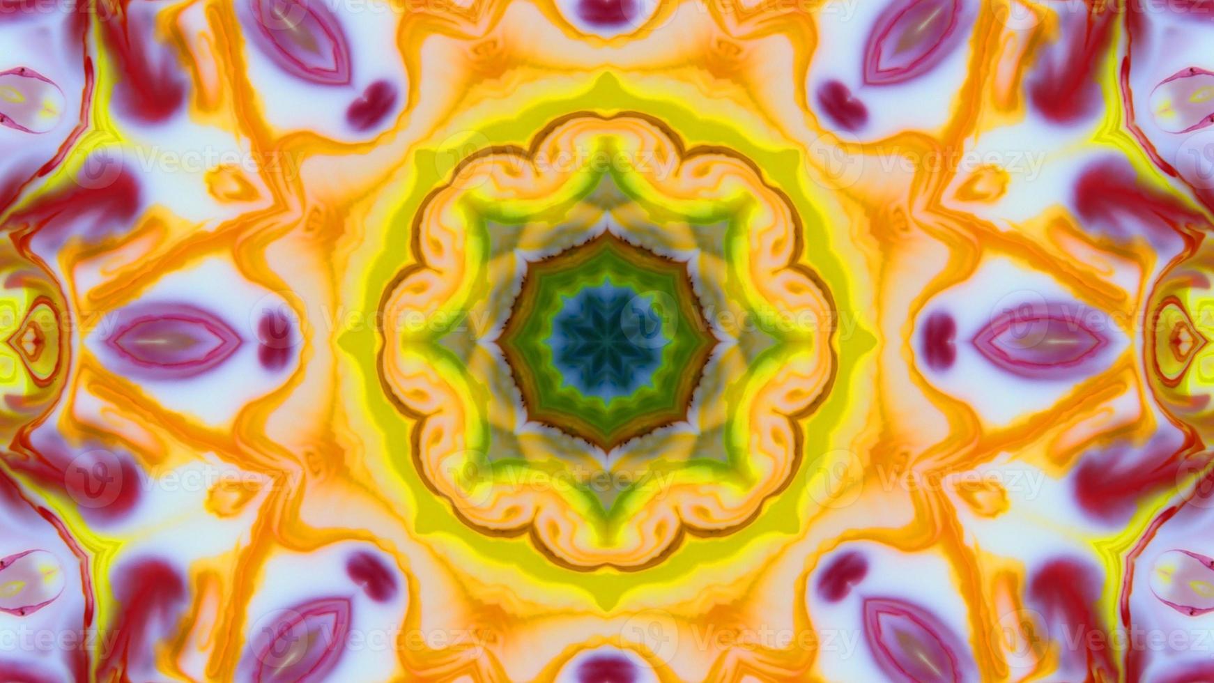 Kaleidoscope Backgrounds Colorful Paint photo