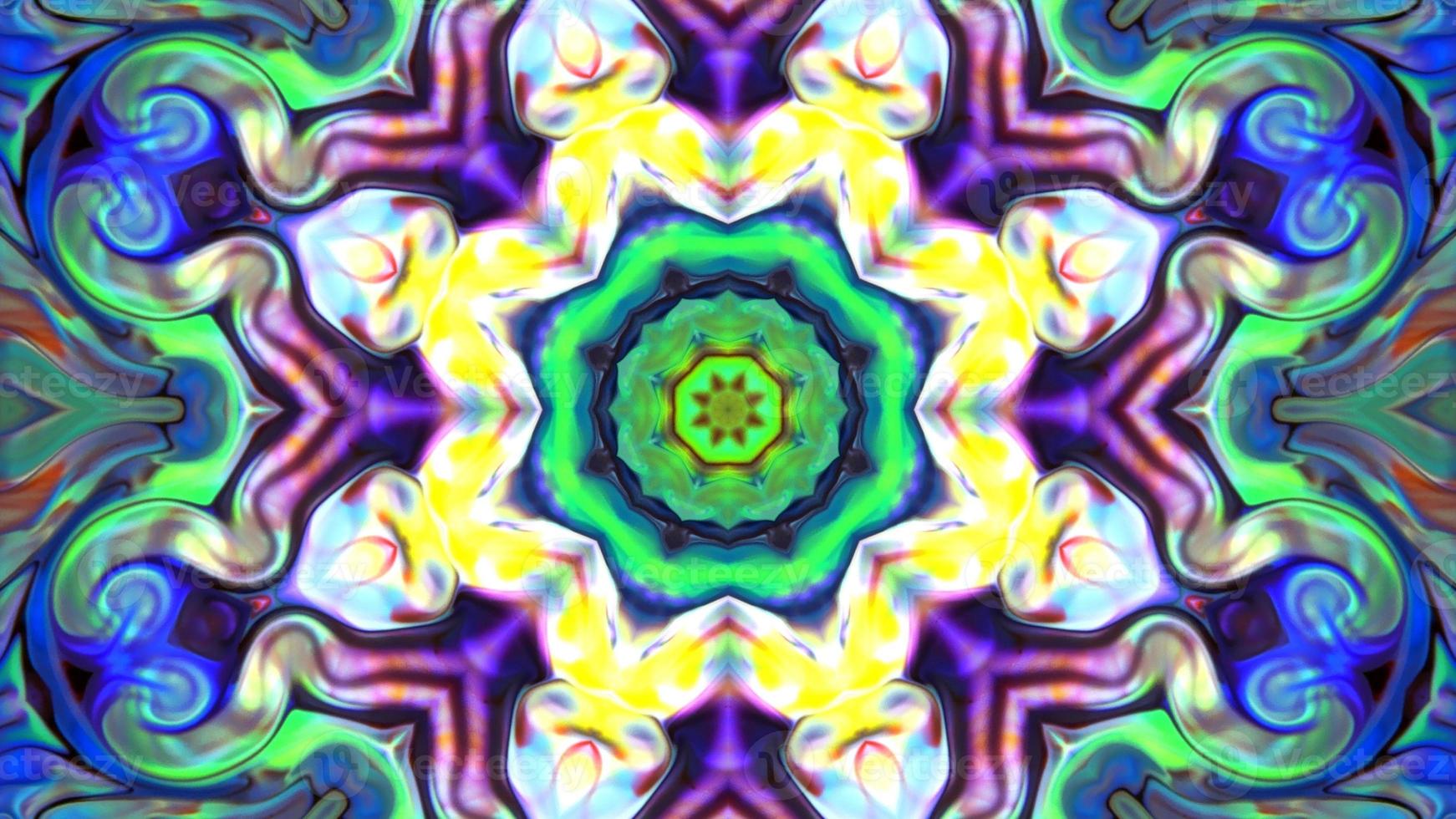 Kaleidoscope Backgrounds Paint photo