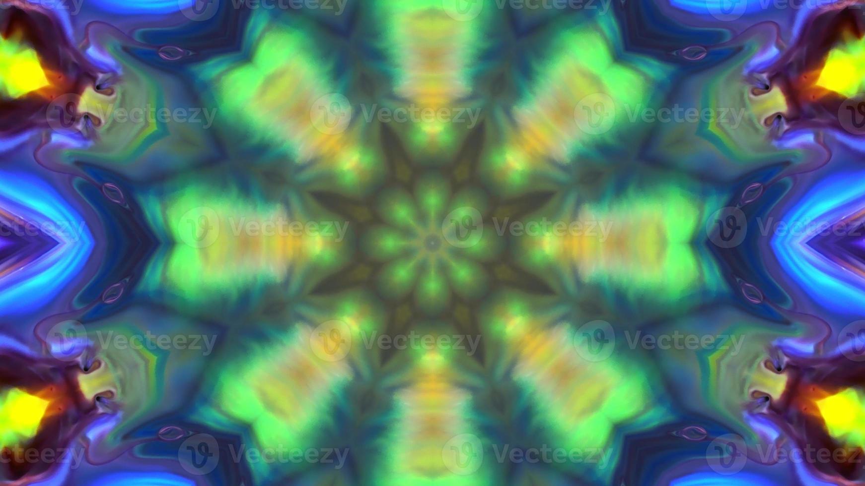 Abstract Colorful Kaleidoscope Texture photo