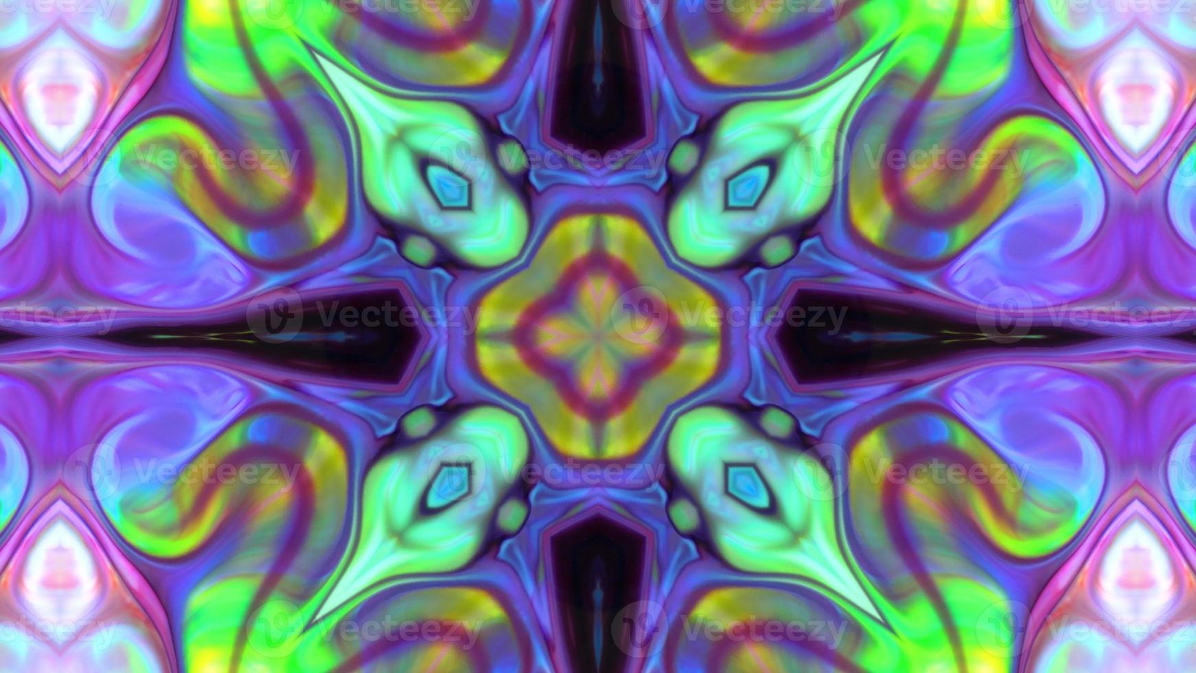 Abstract Colorful Kaleidoscope Texture photo