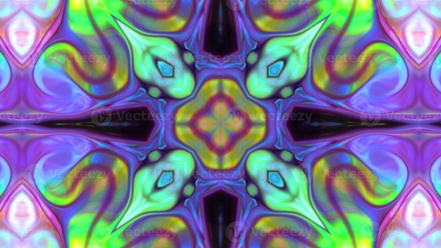 Abstract Colorful Kaleidoscope Texture photo