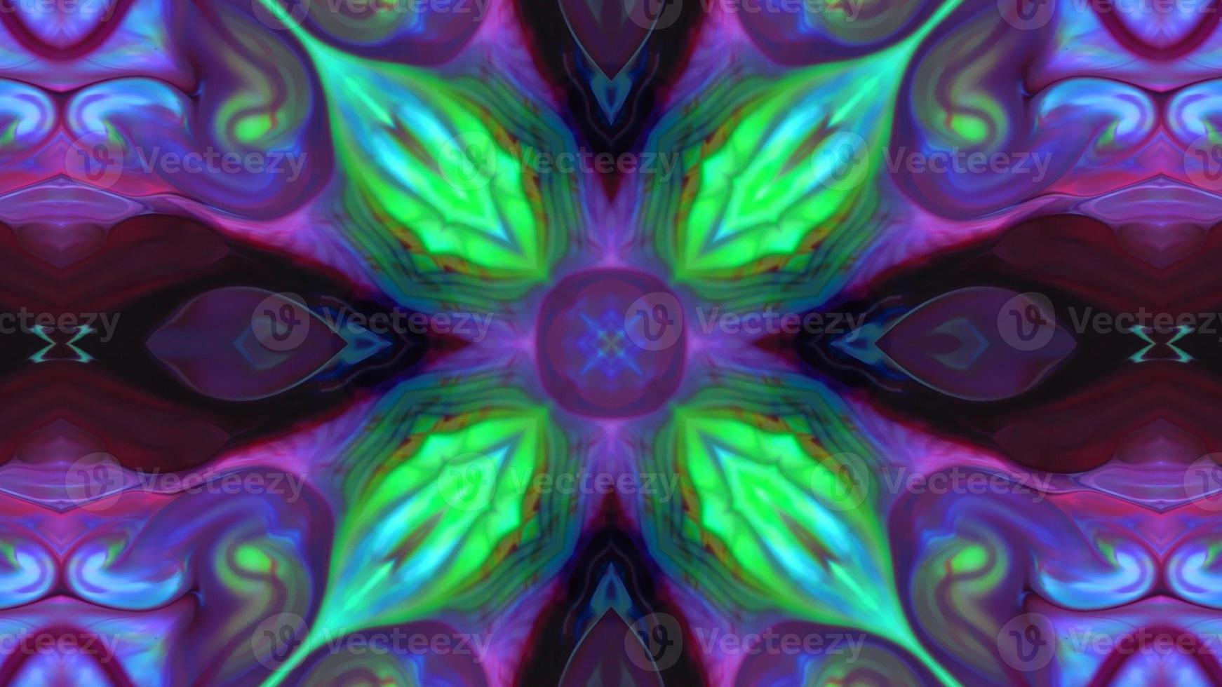 Abstract Colorful Kaleidoscope Texture photo