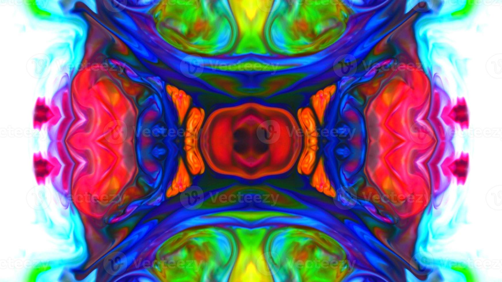Kaleidoscope Backgrounds Colorful Paint photo