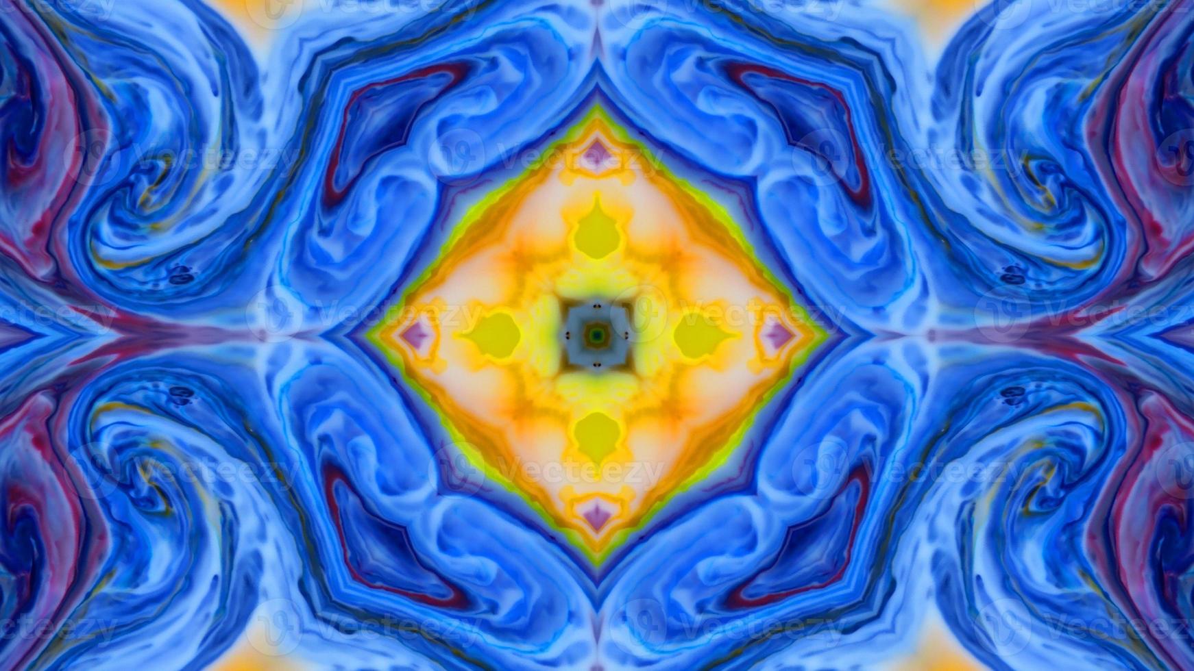 Kaleidoscope Backgrounds Colorful Paint photo