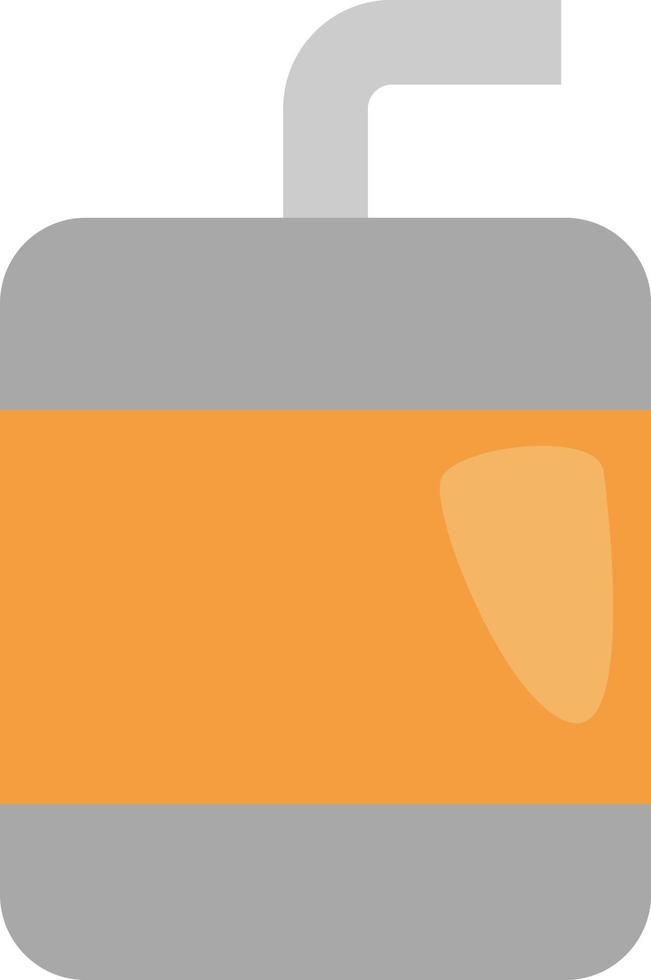 Take away soda, illustration, vector on a white background.