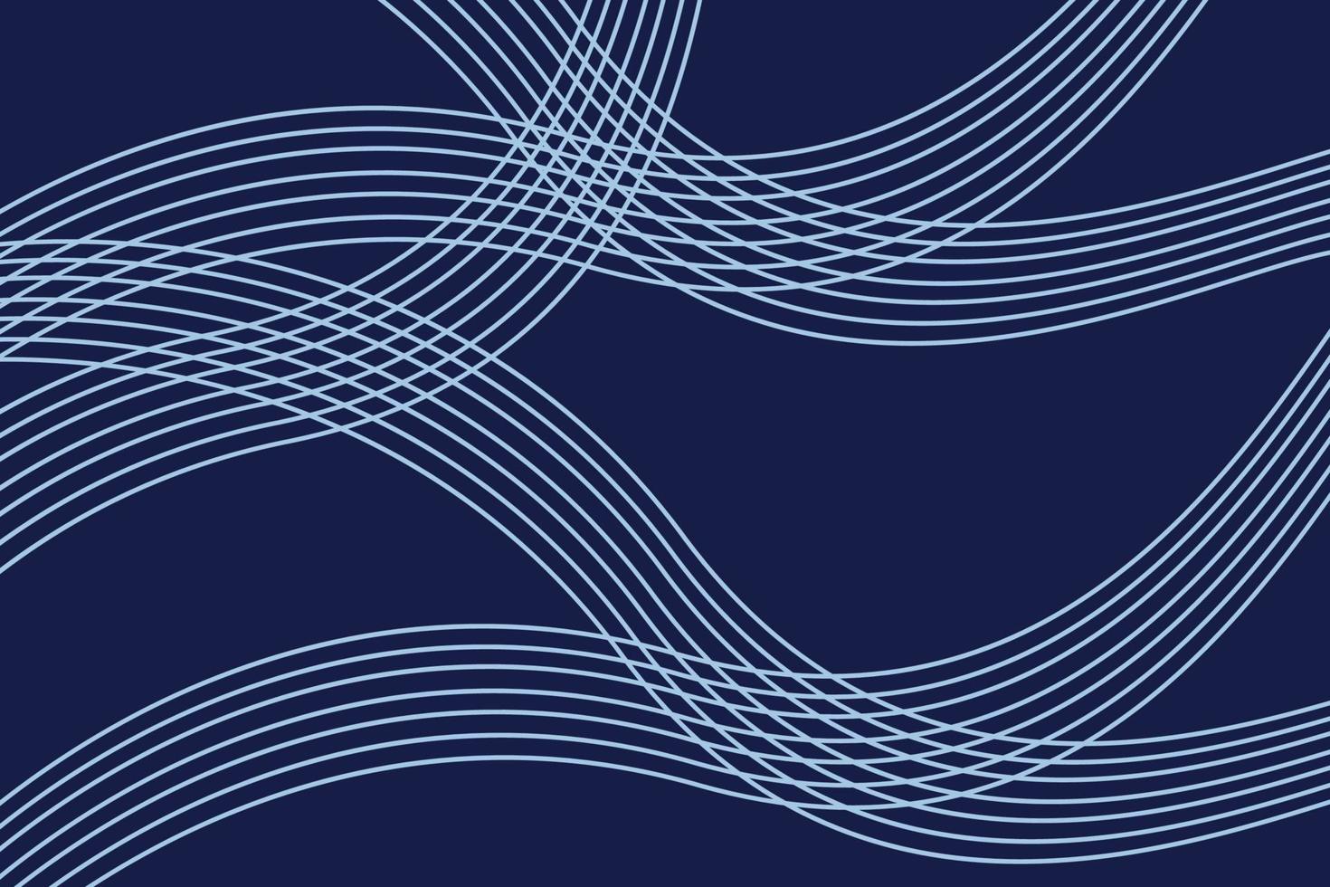 dark blue abstract background with blue lines vector