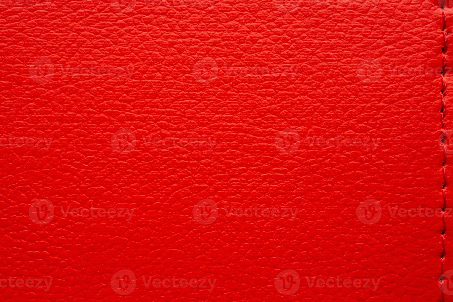 Vintage red leather texture luxury background photo
