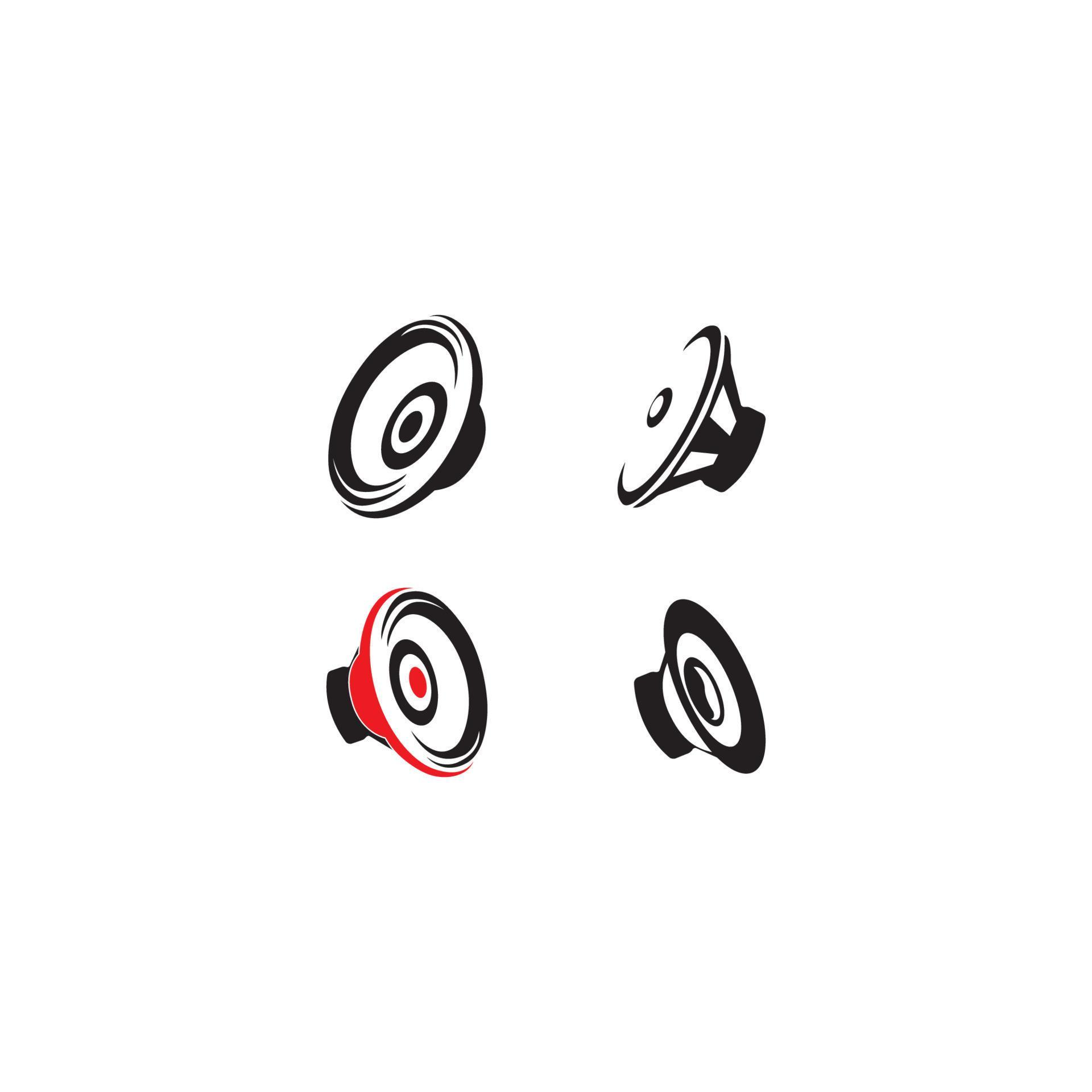 Speaker Logo design. Sound Systems Logo design 13675339 Vector Art at Vecteezy