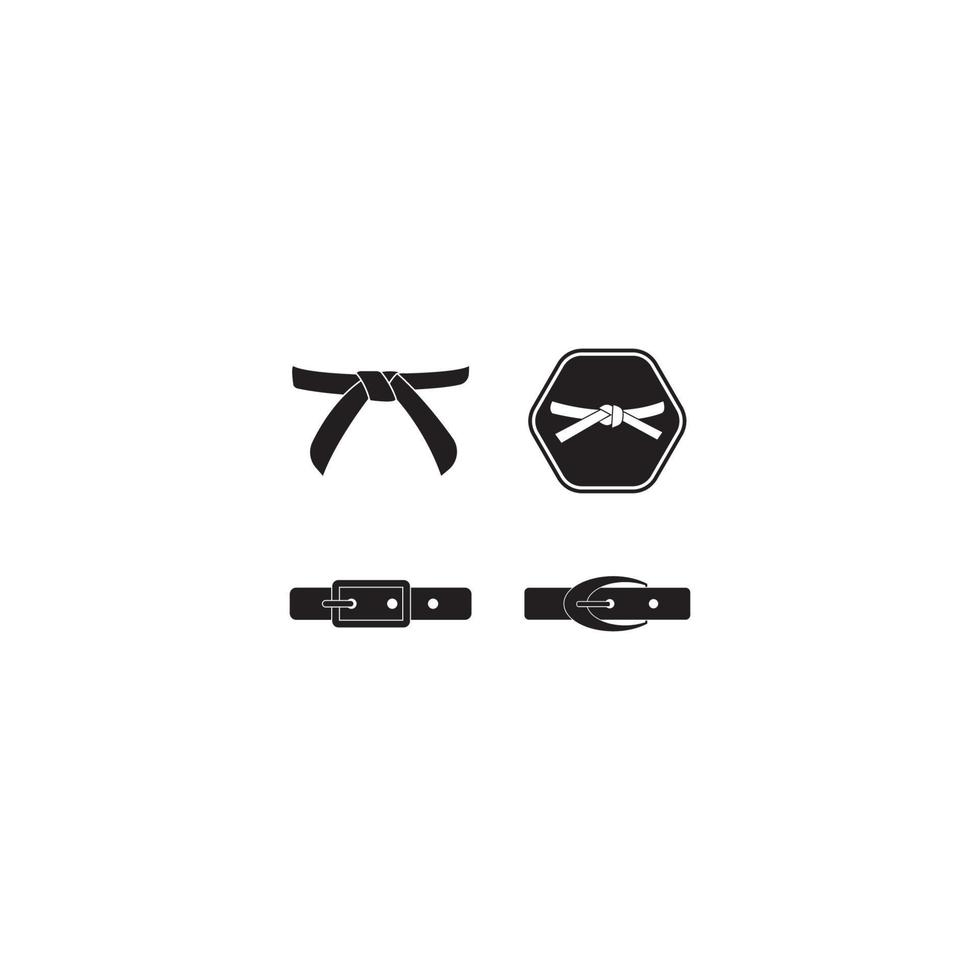 Waist belt, Icon Vector  logo illustration