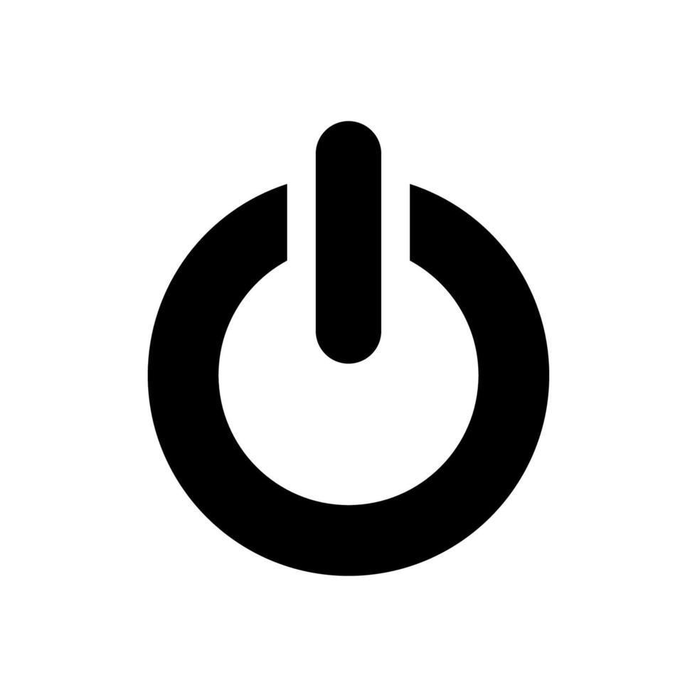 Power button icon vector design templates