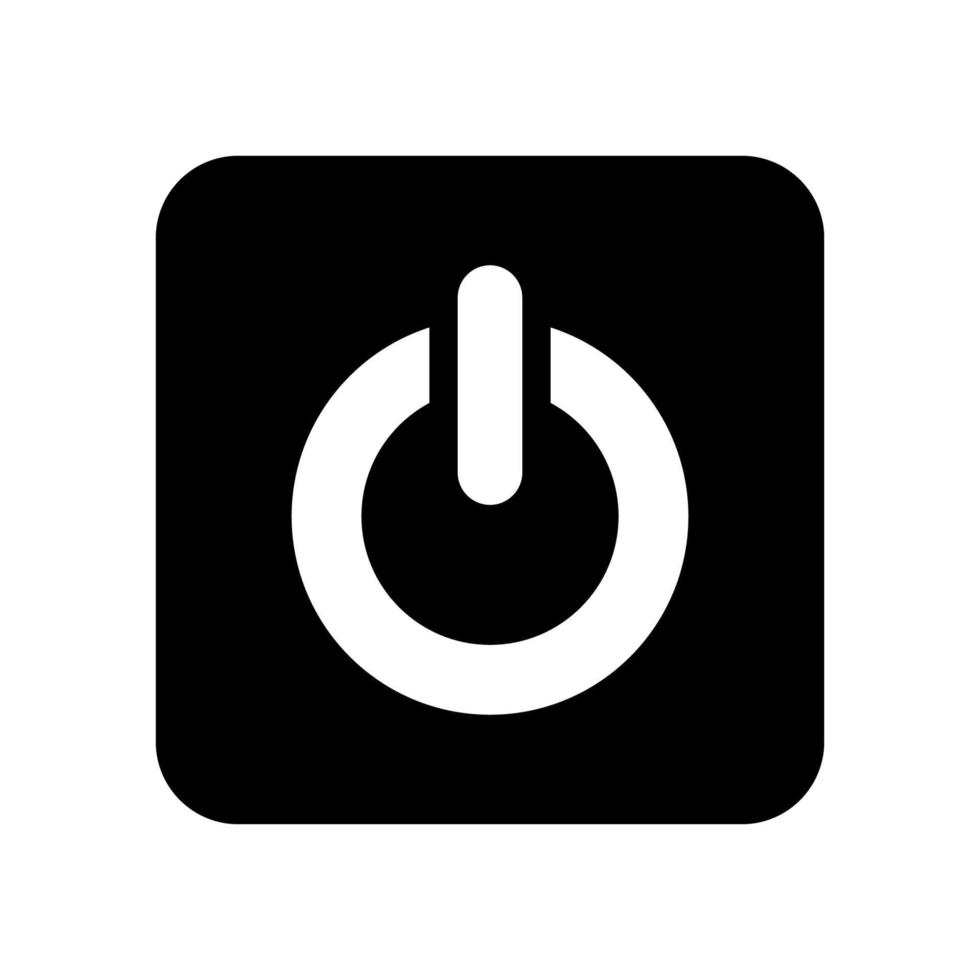 Power button icon vector design templates