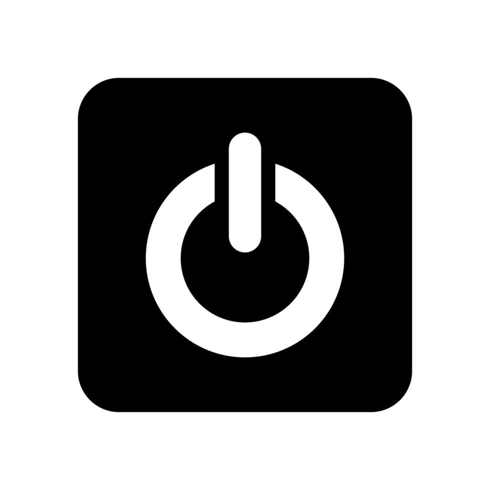 Power button icon vector design templates