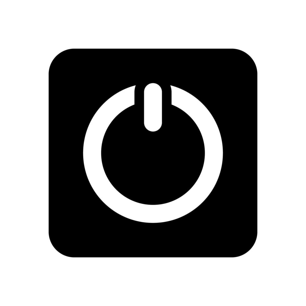 Power button icon vector design templates