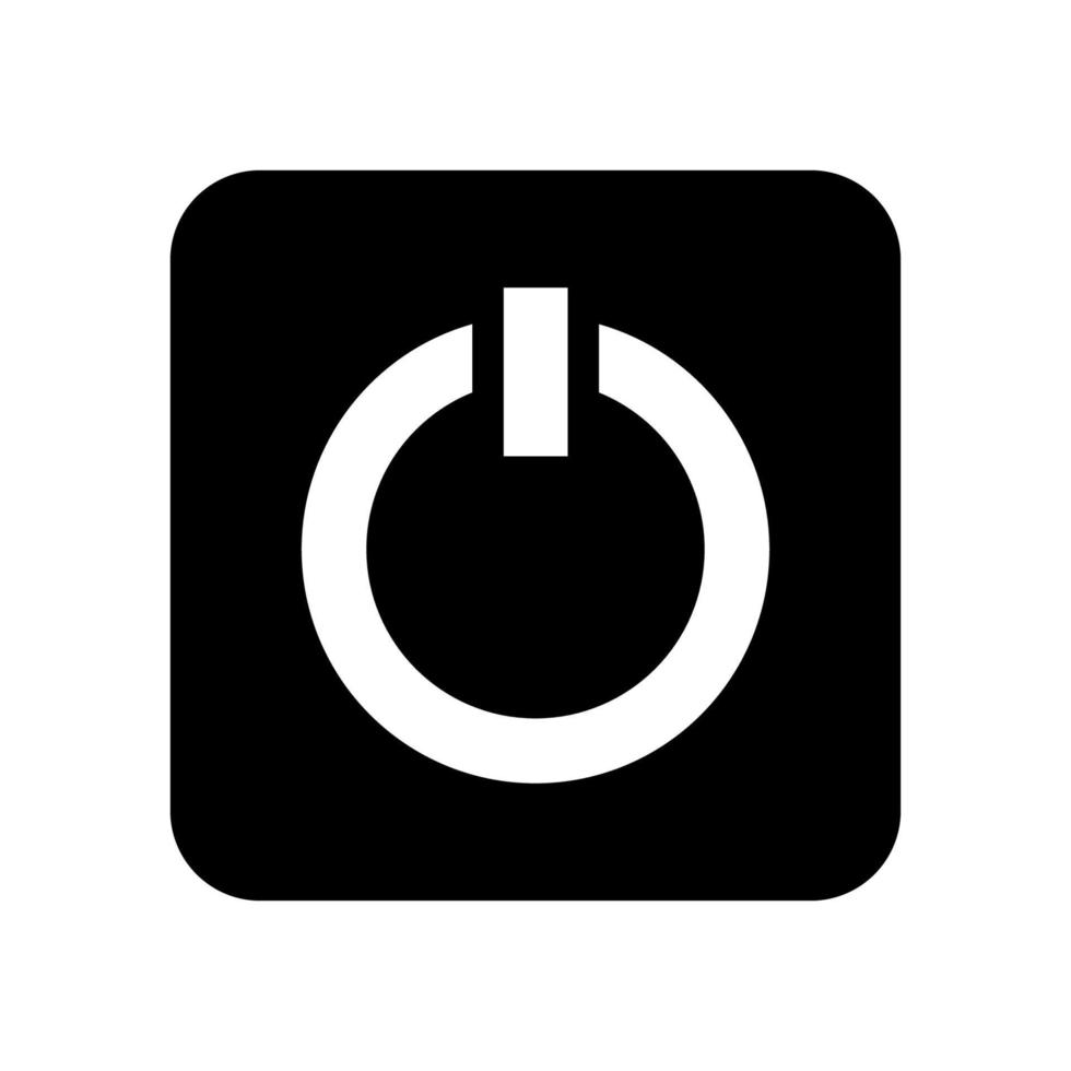 Power button icon vector design templates