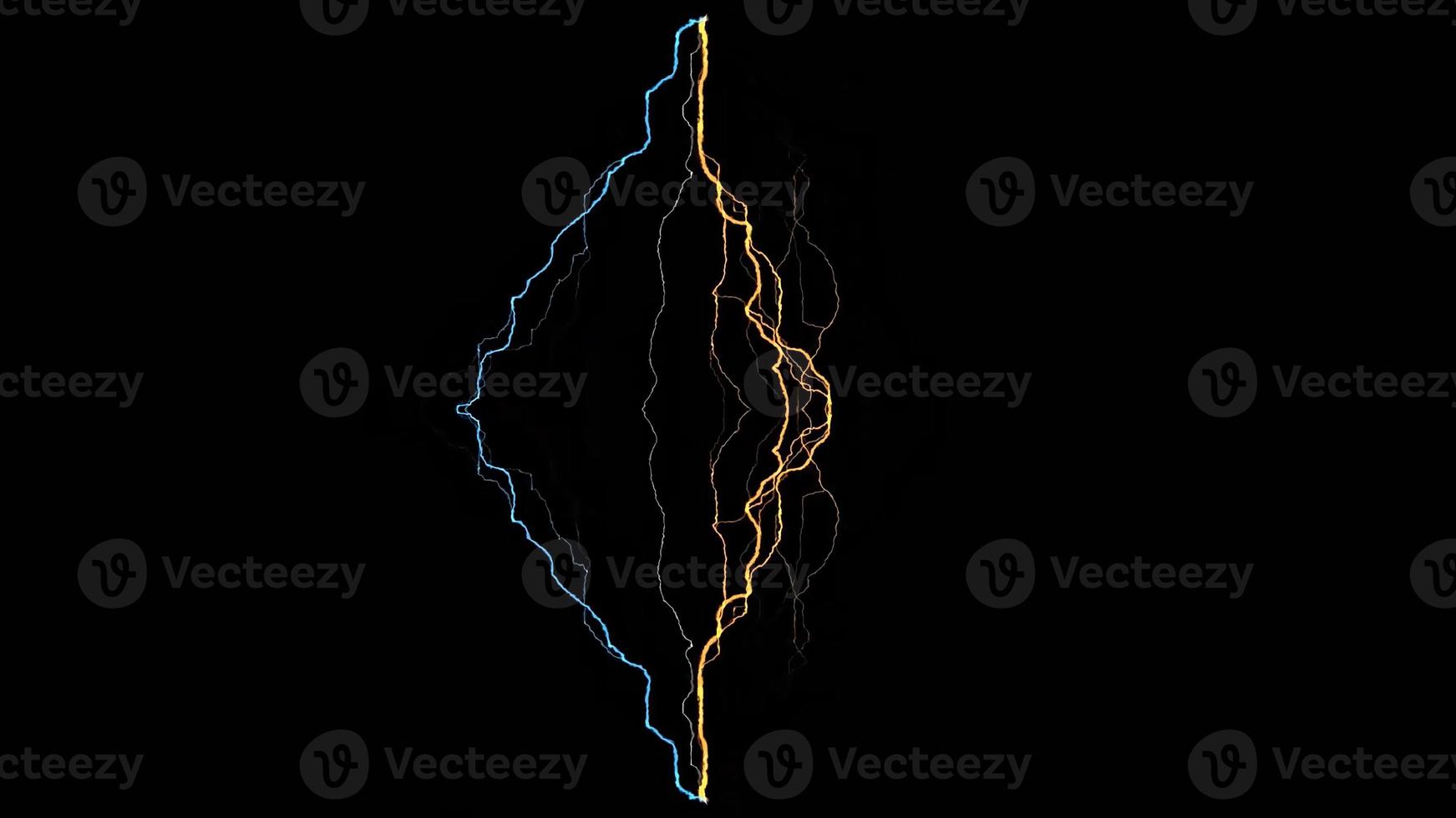 Lighting Electric Background Digital Illustration photo