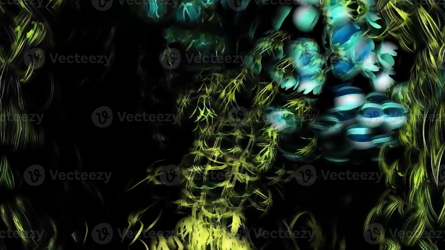 Botanical Abstract Background Digital Rendering photo