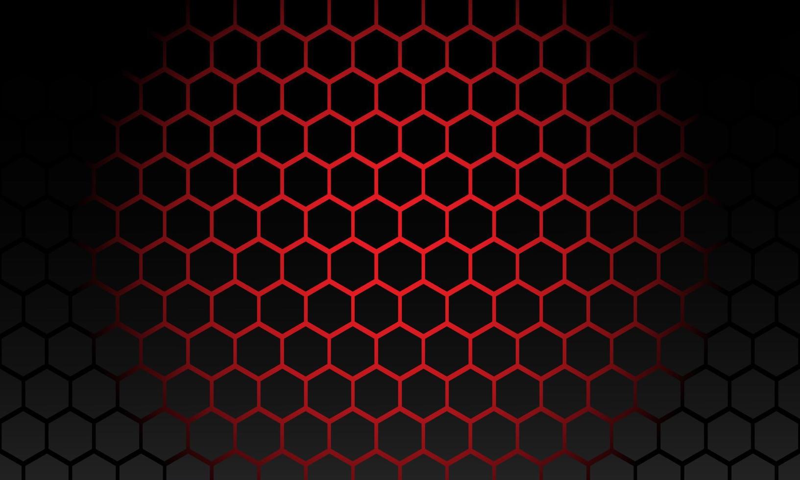 red luxury metal honeycomb, red luxury metal hexagon vector