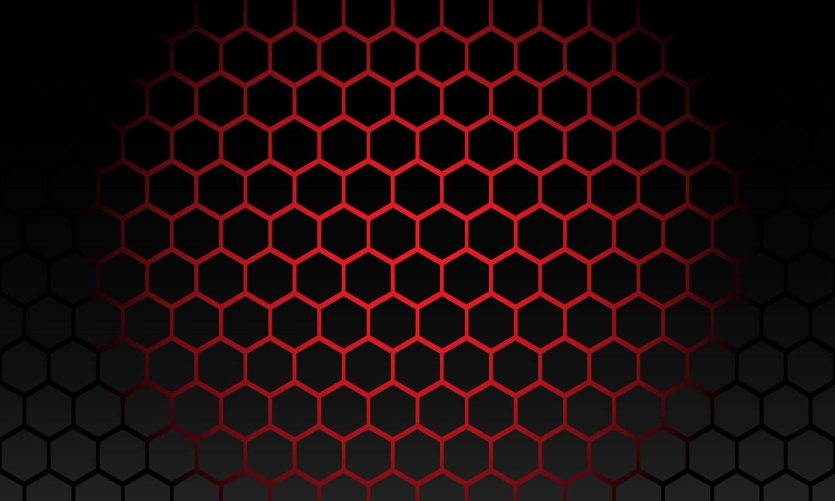 red luxury metal honeycomb, red luxury metal hexagon vector