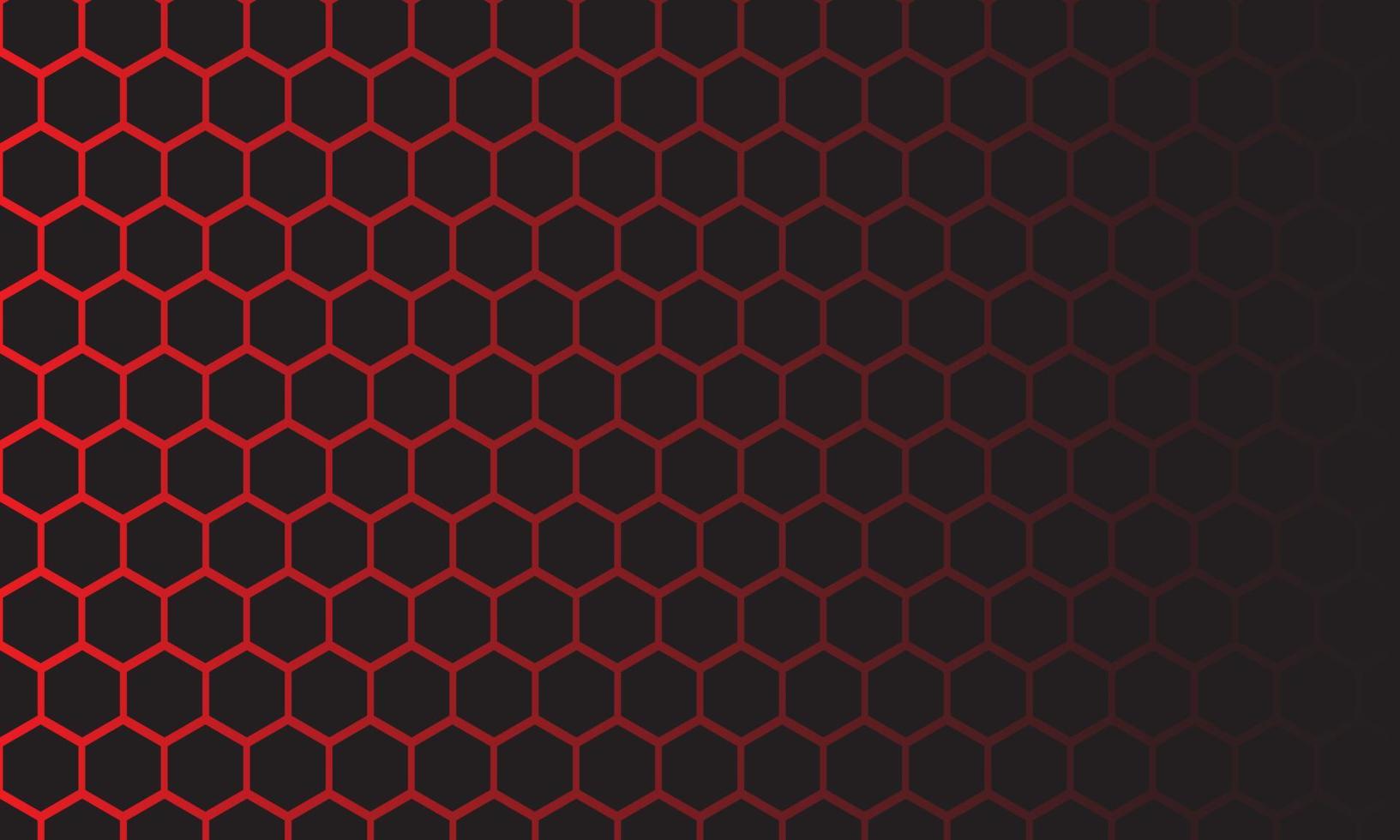 red luxury metal honeycomb, red luxury metal hexagon vector