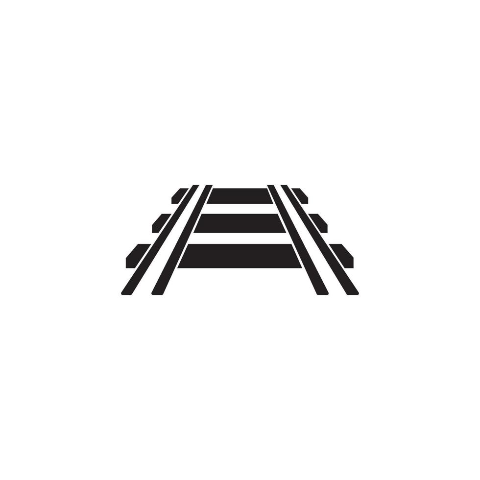 railroad logo vector icon design