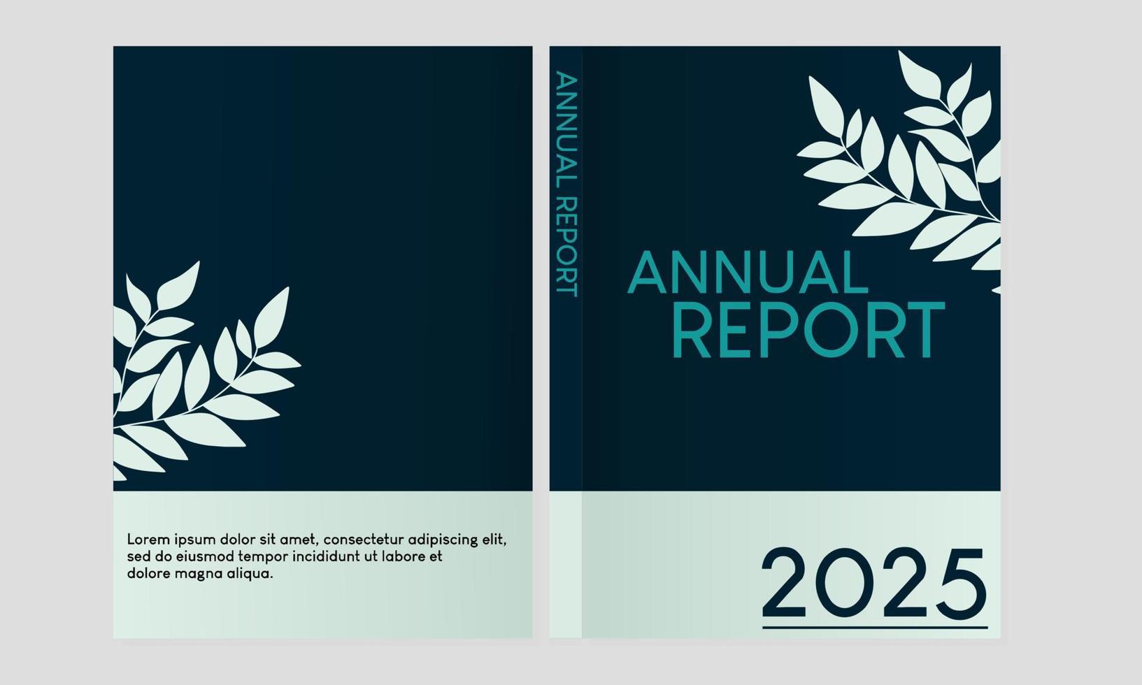 Corporate Book Cover Design Template in A4.modern botanical design. Can use to Brochure, Annual Report, Magazine,Poster, Business Presentation, Portfolio, Flyer, Banner, Website. vector