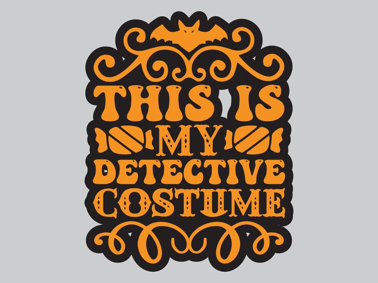 Halloween T Shirt Design File vector