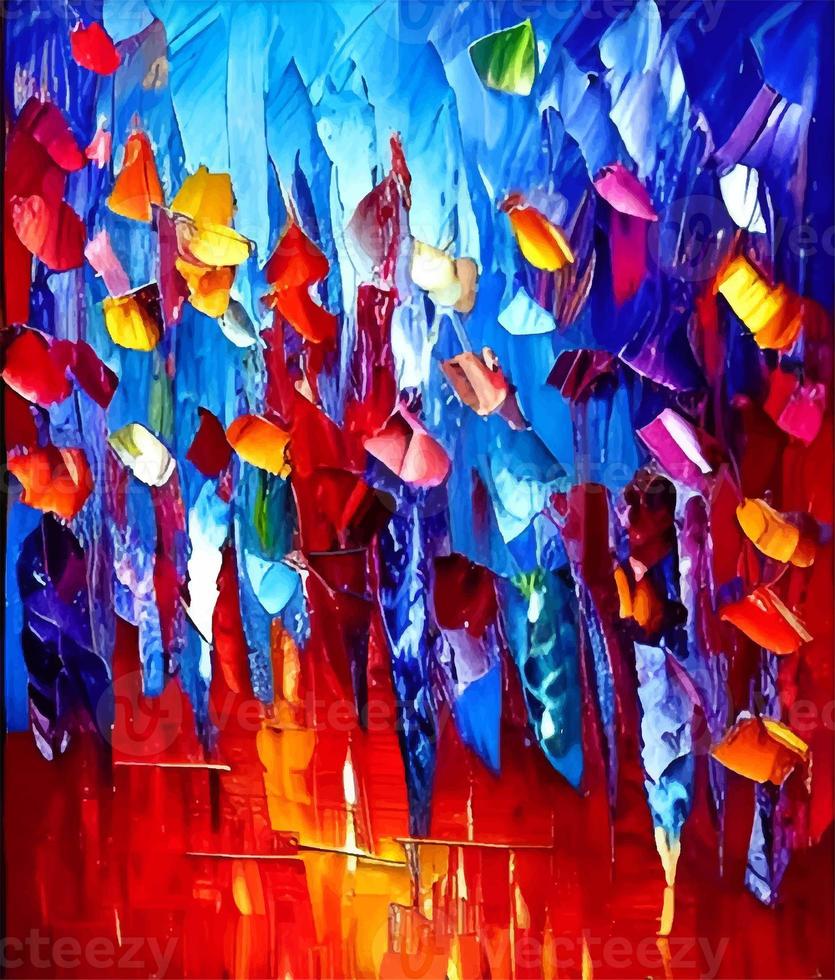 Abstract background with lines, colour and patterns. Concept of cover with dynamic effect. Modern photo