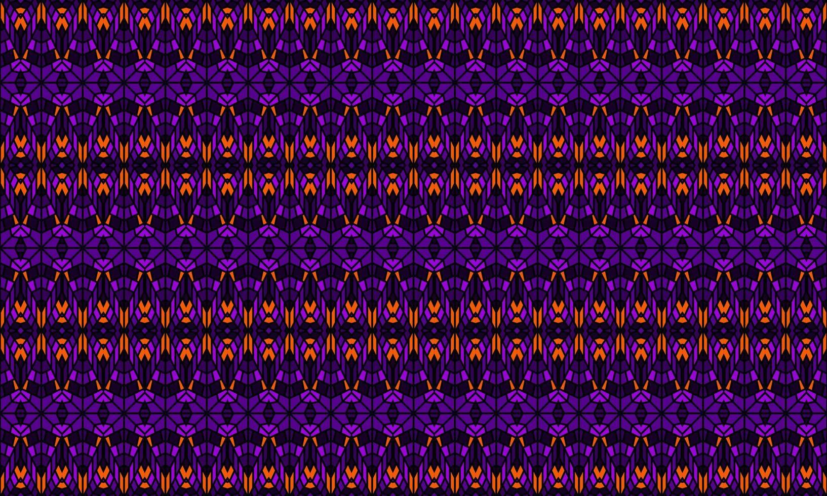 elegant modern batik ethnic pattern background vector