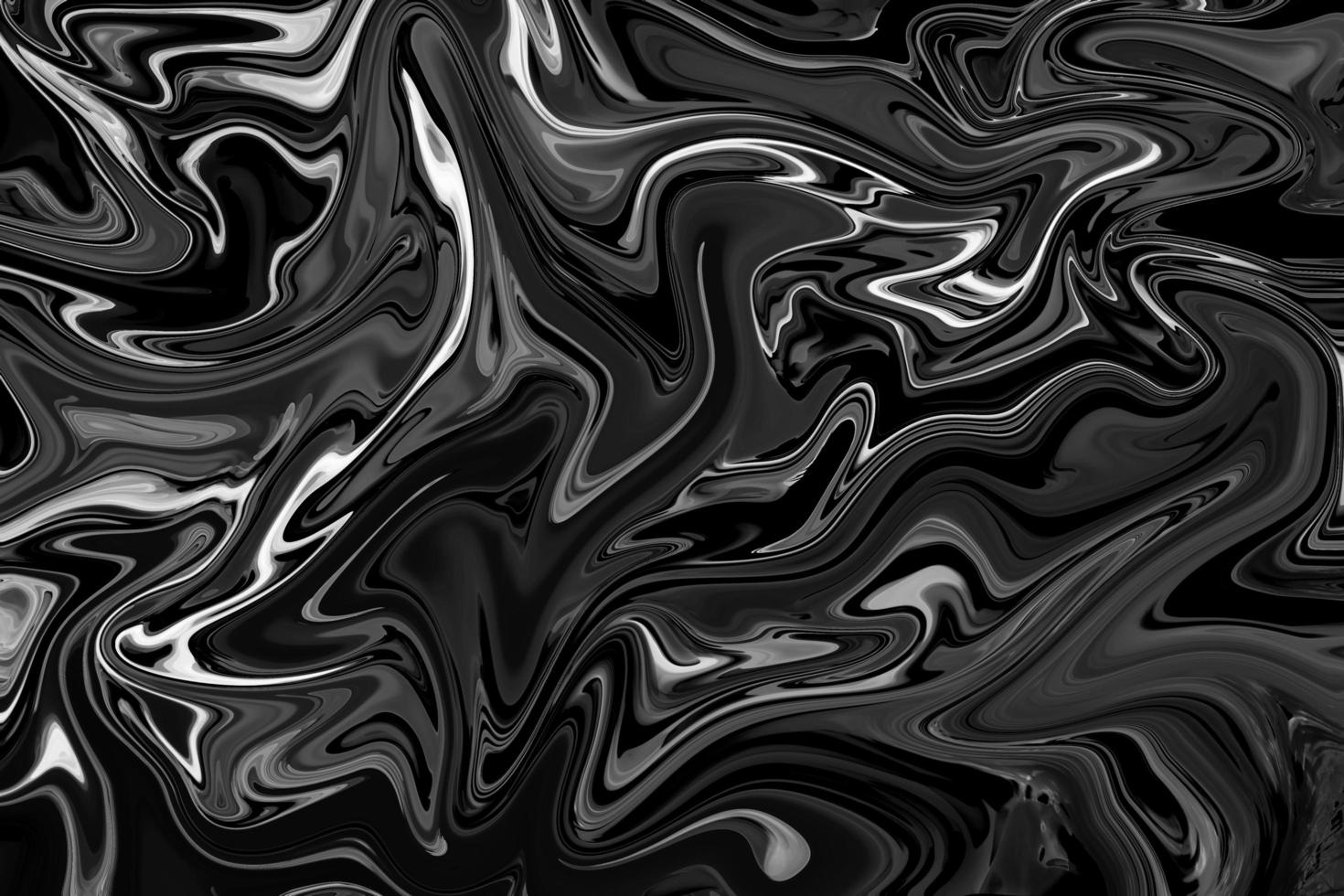 Black and white liquid Paint Marbling texture. 13679445 Stock Photo at ...