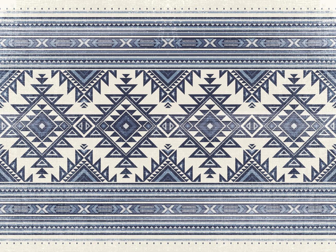 Native american indian ornament pattern geometric ethnic textile texture tribal aztec pattern navajo mexican fabric seamless Vector decoration fashion