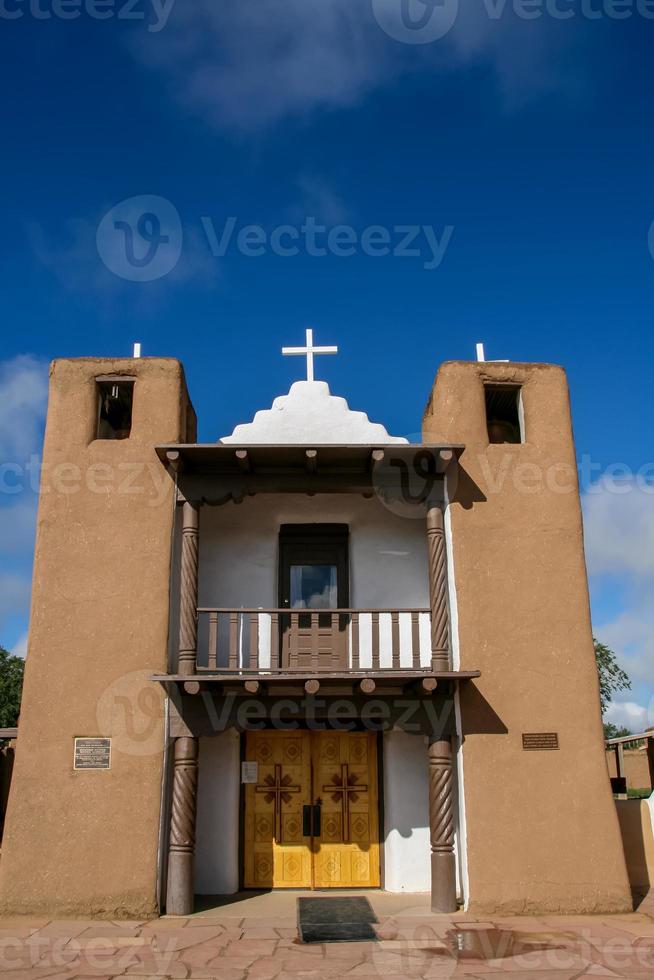 San Geronimo Chapel in Taos Pueblo, USA photo