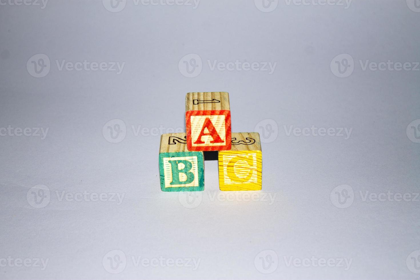 Wooden Alphabet Blocks photo