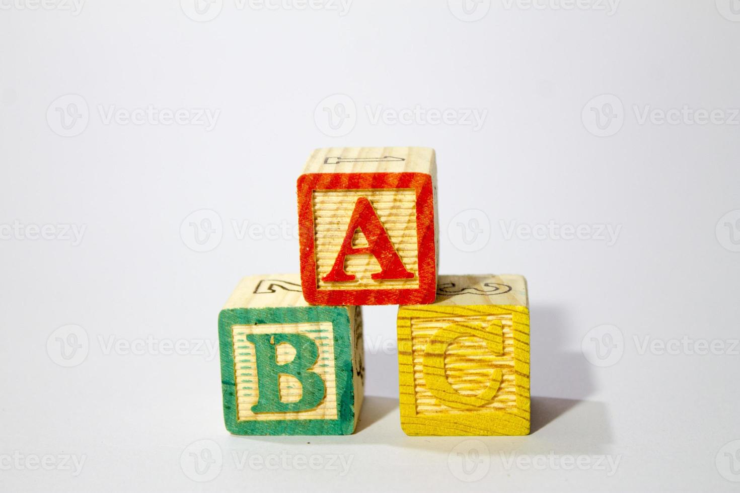 Wooden Alphabet Blocks photo
