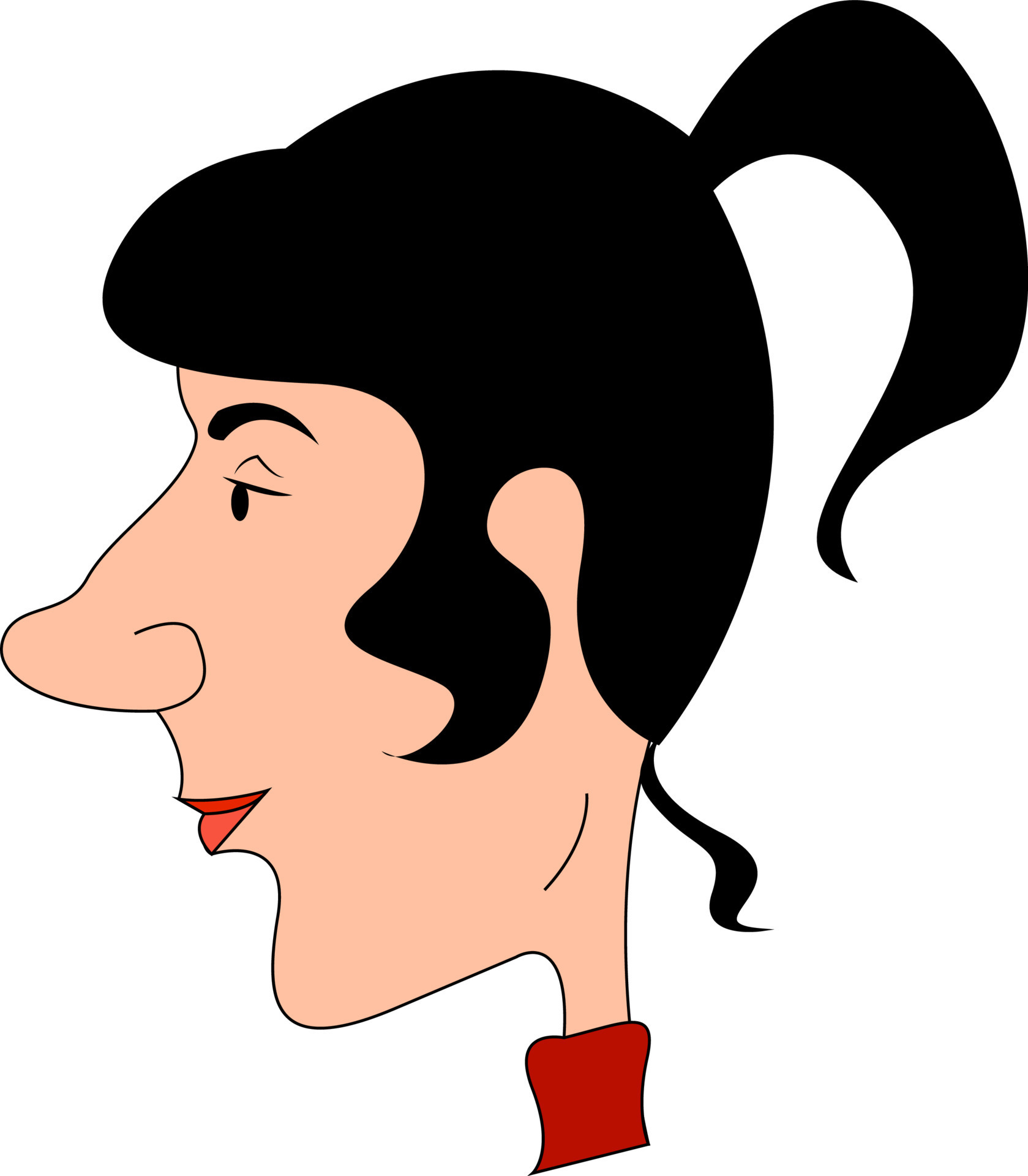 Girl with big nose, illustration, vector on white background. 13684145 Vector Art at Vecteezy Girl with big nose, illustration, vector on white background. 13684145 Vector Art at Vecteezy