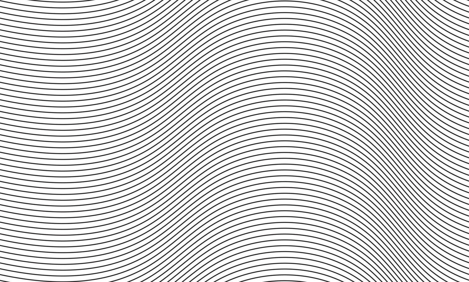 vector de fondo de líneas de patrón negro moderno abstracto