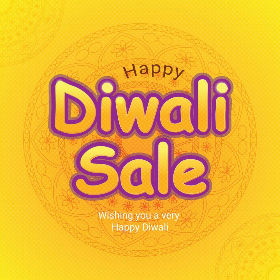 Diwali Celebration template vector