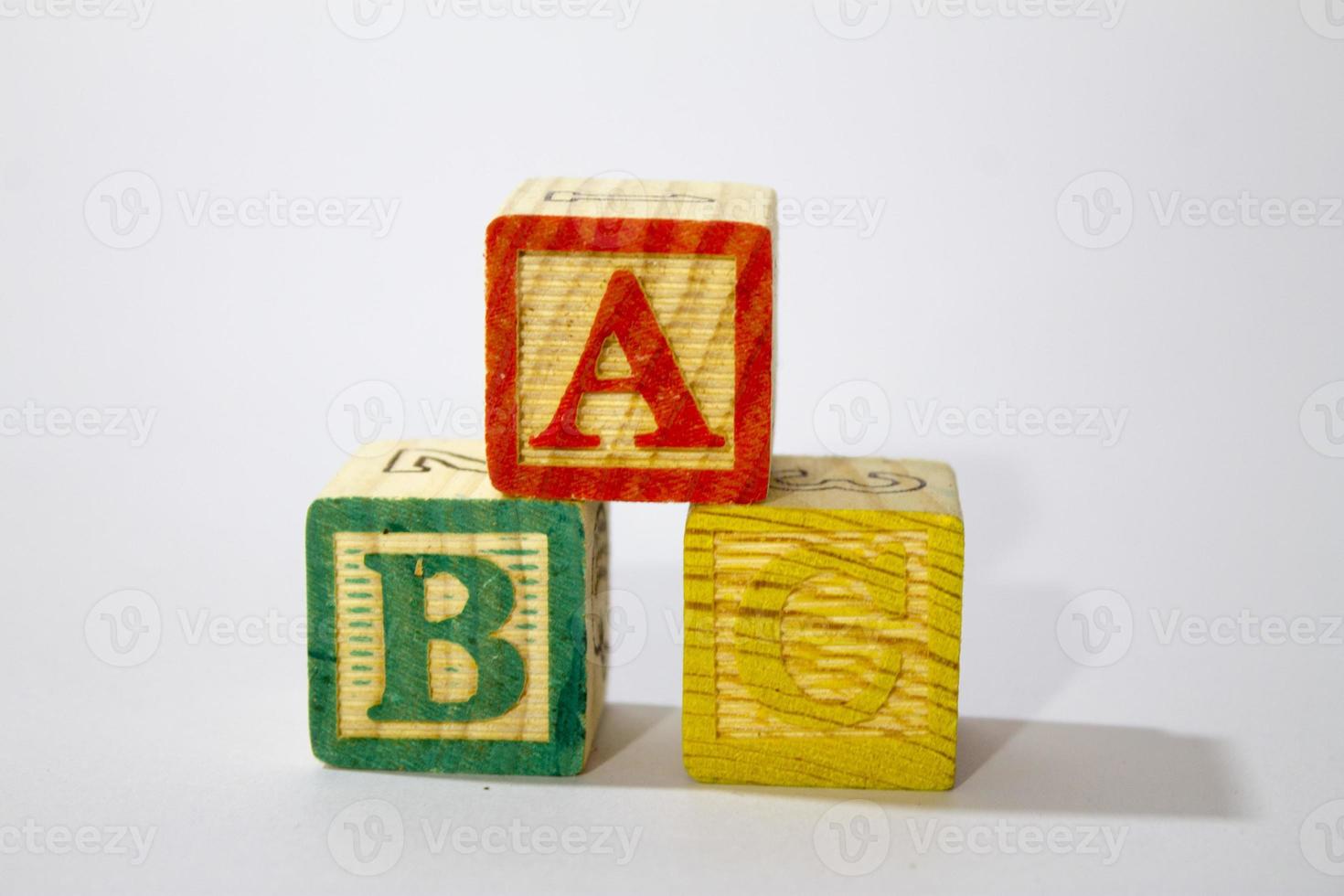 Wooden Alphabet Blocks photo