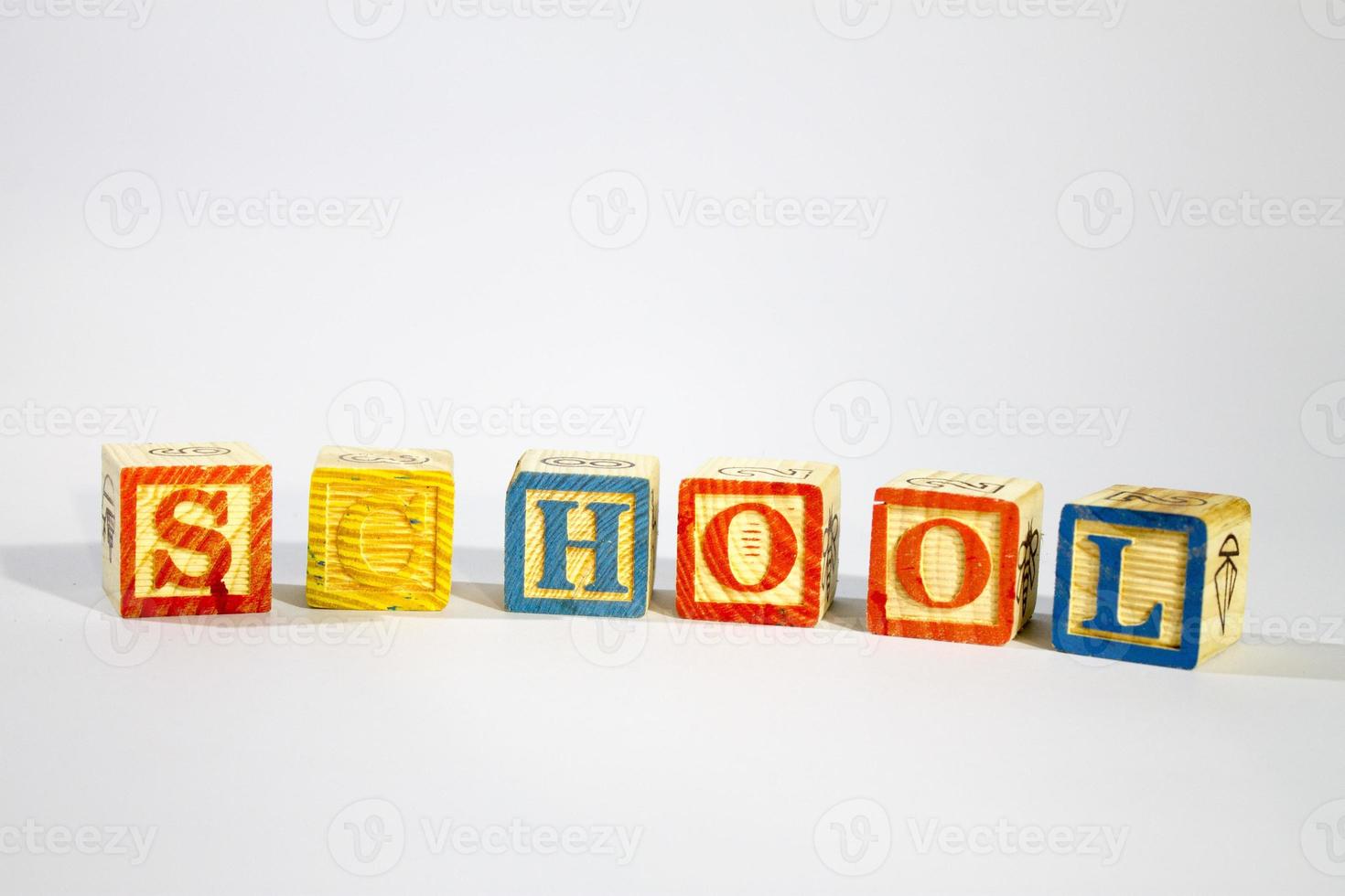 Wooden Alphabet Blocks photo