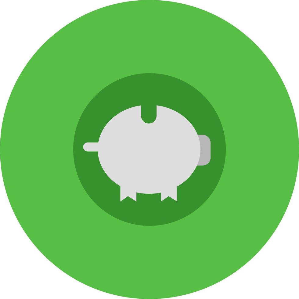 Banking money piggy, illustration, vector on a white background.