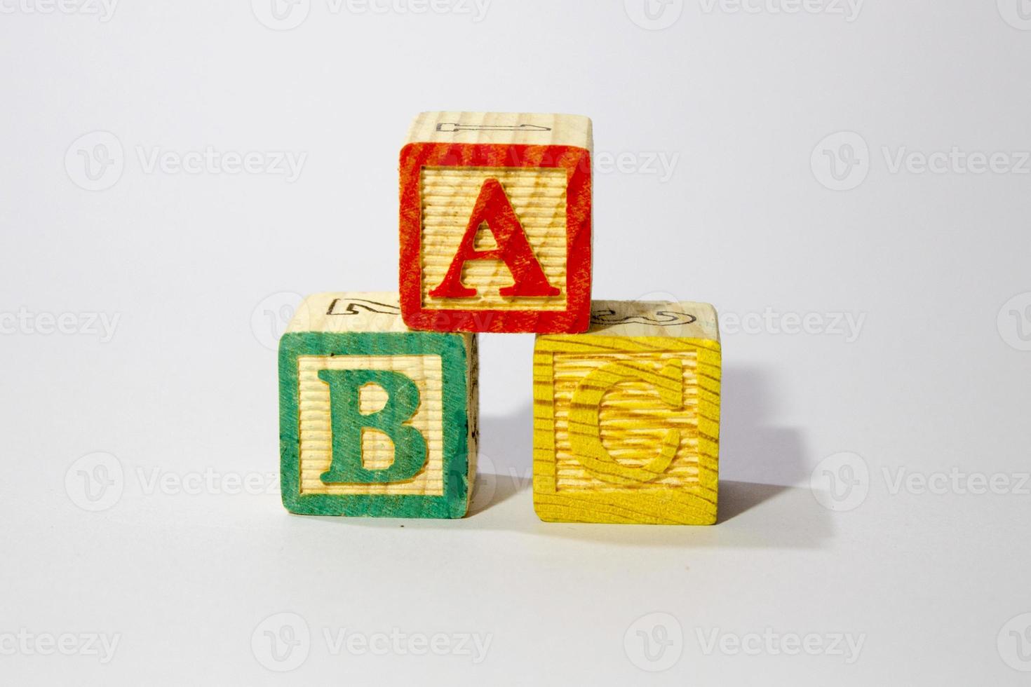Wooden Alphabet Blocks photo