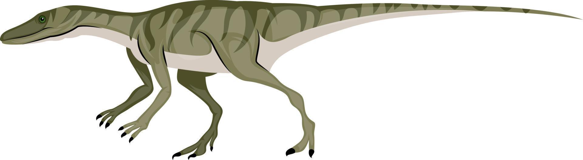 Alwalkeria, illustration, vector on white background.