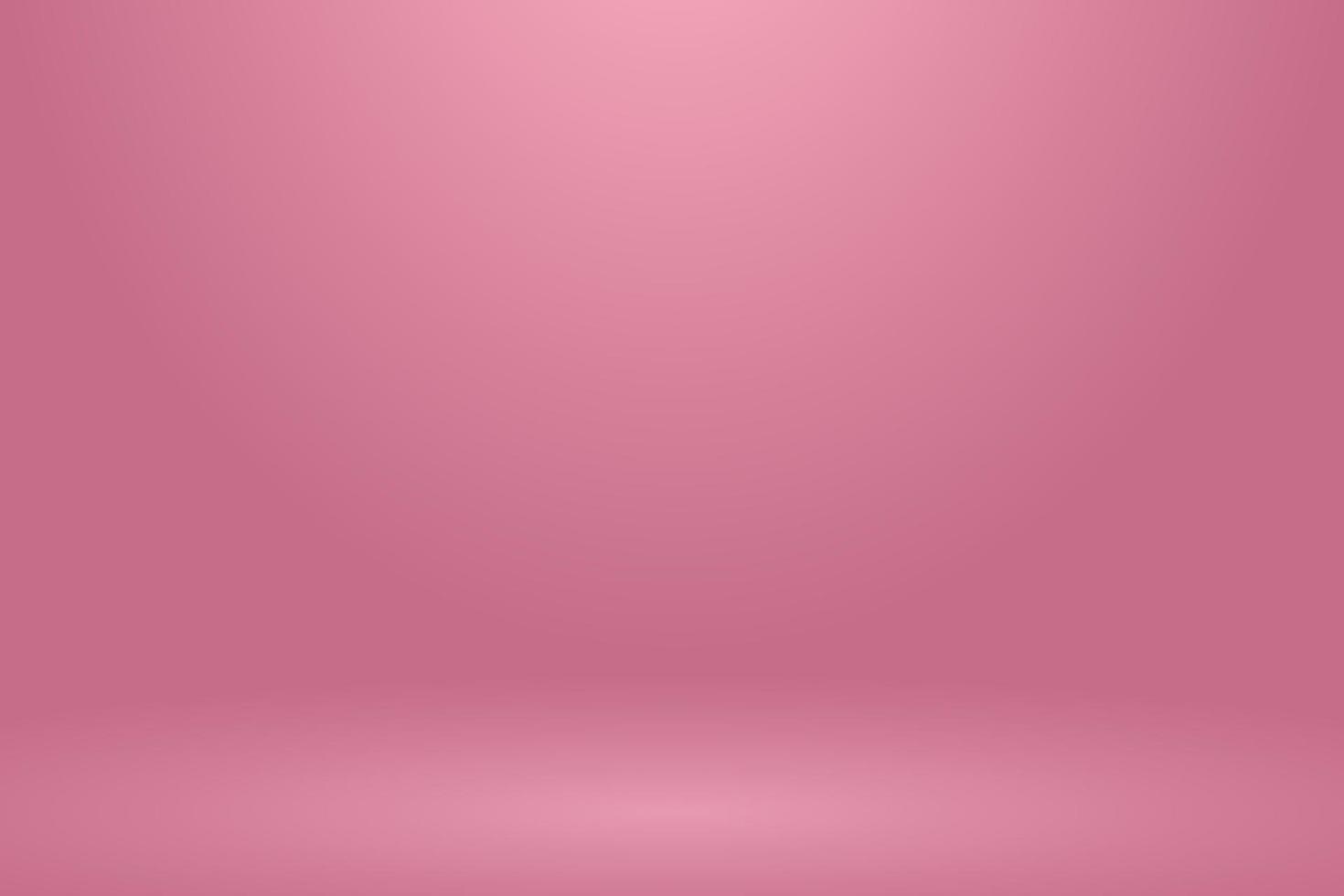 Abstract background. The studio space is empty. With a smooth and soft pink color vector