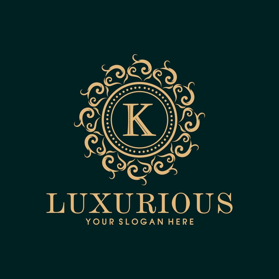 Premium luxurious vector logo