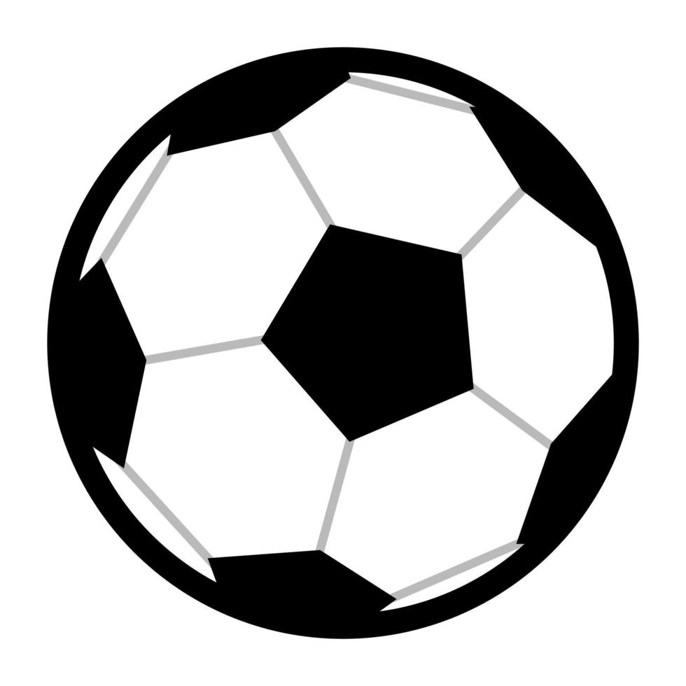 Football icon vector