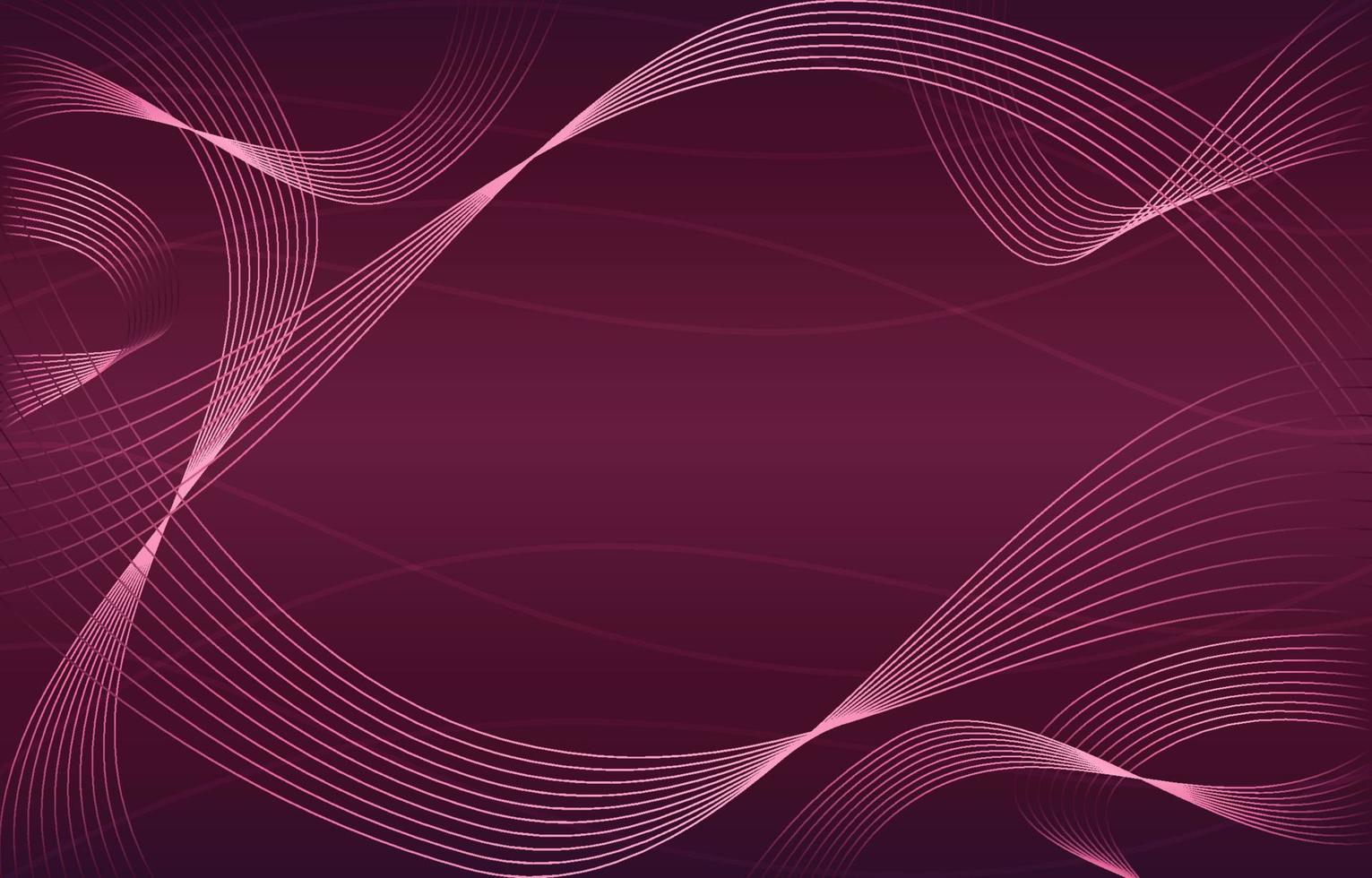 Elegant Gradient Lines and Waves Background vector