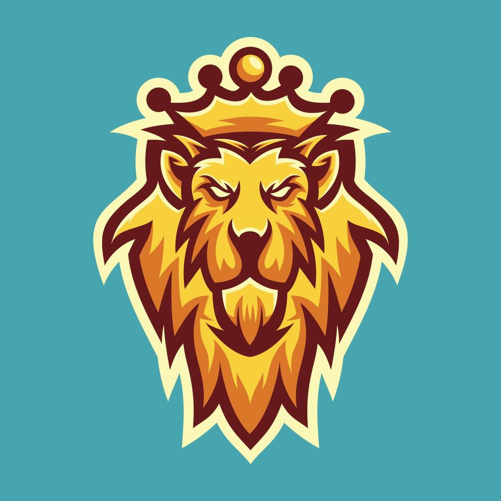 vector illustration of a lions head 13687956 Vector Art at Vecteezy