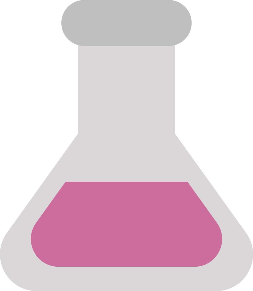 química de la medicina, ilustración, vector sobre fondo blanco.