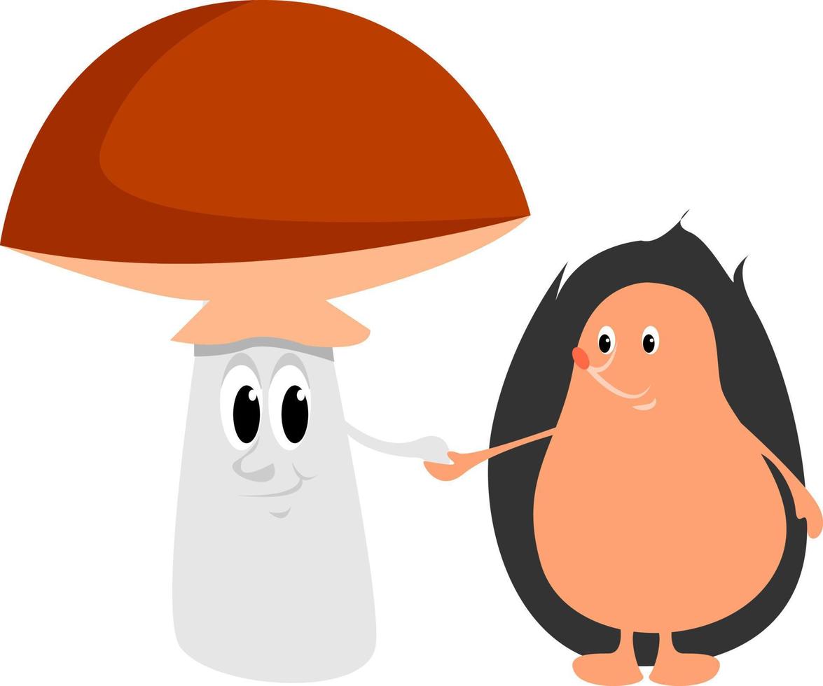 Friends, illustration, vector on white background.